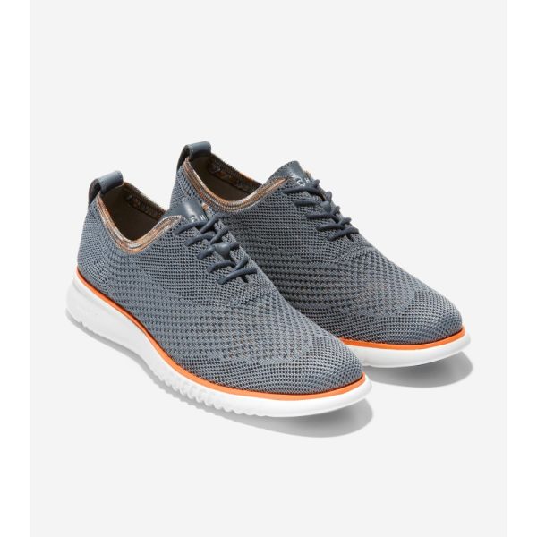 Cole Haan 2.ZERØGRAND Stitchlite Oxford Turbulence Multi Knit Sale