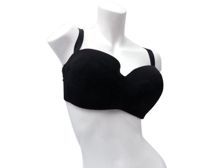 Yamamay Padded Bandeau Bra in Different Cup Sizes Black 38E Fashion