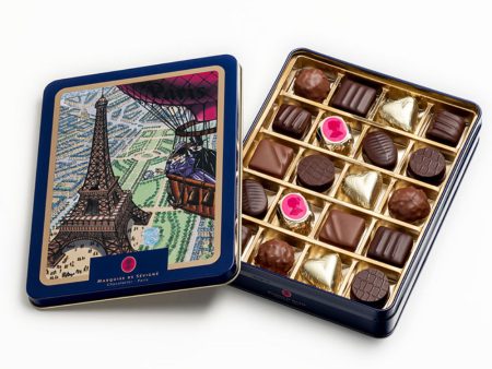 Eiffle Tower Assorted Chocolate Tin 210g For Discount