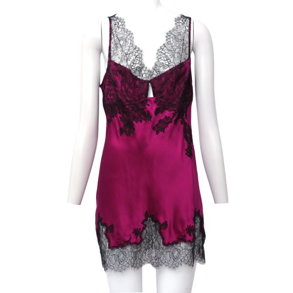 Marjolaine Baccarat Silk Mini Nightdress Fashion