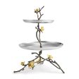 Butterfly Ginkgo 2 Tier Etagere Online Sale