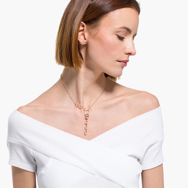 Swarovski Sparkling Dance North Y Necklace White One Size Online now