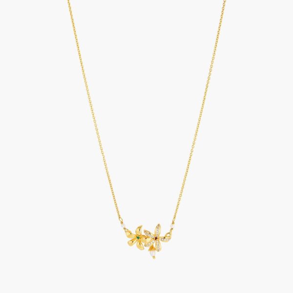 Les Nereides Star Jasmine Thin Necklace Online Sale