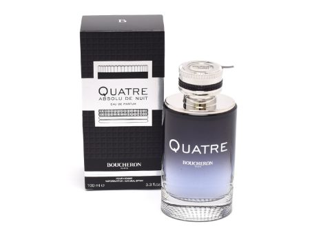 Boucheron Quatre Homme Absolu De Nuit EDP -100ml Hot on Sale