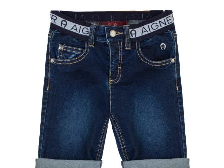 Aigner Kids Boy s Denim Bermuda For Cheap