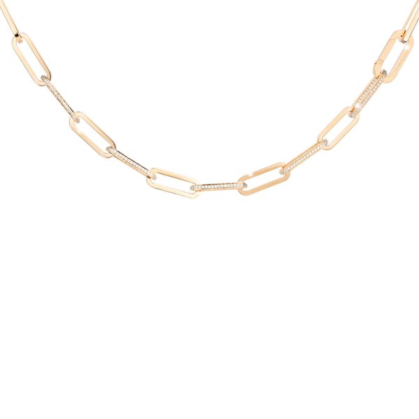 Rebecca, Stockholm 45Cm Necklace - Gold With Crystals Online now