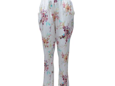 Marjolaine Elfique Silk Pants Print Panther Fashion