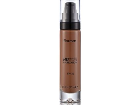 Flormar Invisible Cover HD Foundation 140 Deep Tan - 30ml For Cheap