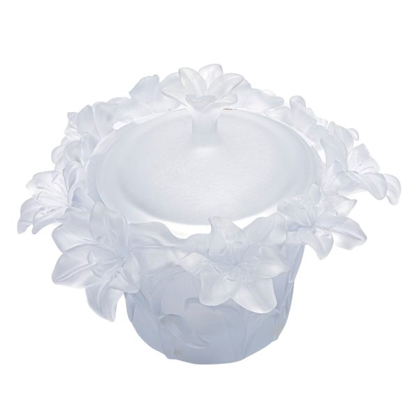 Cristal De Paris Candybox Lily Clear Frosted Discount