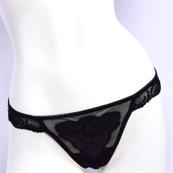 Lise Charmel String Black Medium Online Hot Sale