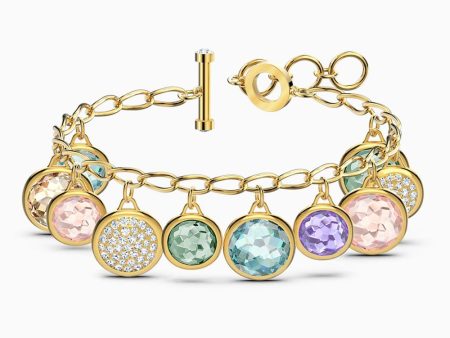 Swarovski Tahlia Elements Bracelet Multicolored Gold-Tone Medium For Cheap