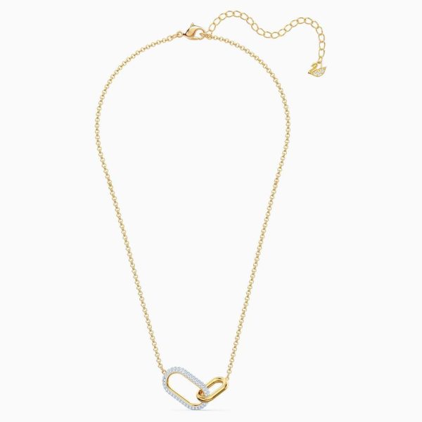 Swarovski Time Necklace White Medium Online Hot Sale