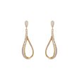 Esprit Earrings Ip RosegoldÂ  With Stone Supply