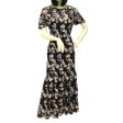 Ml By Monique Lhuillier Dress 7Mu Navy Multi 14 Discount