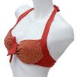 Twinset Bikini Bra Orange Red Hot on Sale