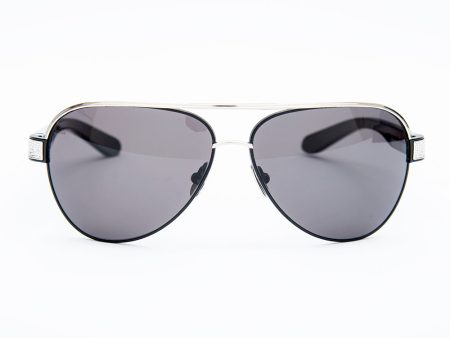 Stefano Ricci Sunglasses Black & Silver One Size For Cheap