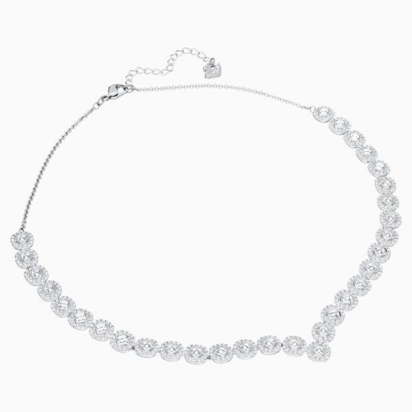 Swarovski Angelic Square Set White One Size For Discount