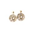 Cerruti Earrings Gold Plated For Cheap