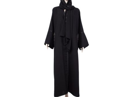 Lamar Abaya Color Black Supply