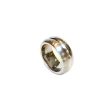 Esprit Ring Stainless Steel Combination With Matt & Glossy Finish Size 7 on Sale