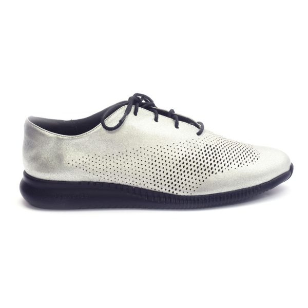 Cole Haan, 2. ZERØGRAND Laser Wing, Argento Metallic, 8 Online Hot Sale