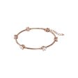 Swarovski Constella Bangle White, Rose-Gold Tone Plated For Sale