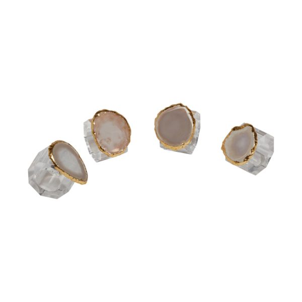 Ethan Allen Narissa Agate Napkin Rings Online