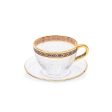 Decorium Mrc 00709 12 Pcs Espresso Set, Gold Plated Rim Online now