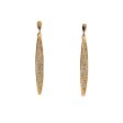 Esprit Earrings Ip Gold Color With Stone Online