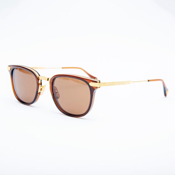 Stefano Ricci Sunglasses Brown & Gold One size Online Sale