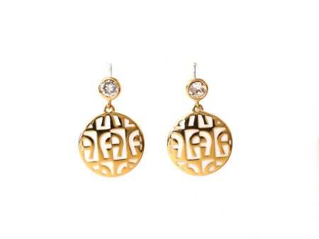 Aigner Gold Plated Earring on Sale