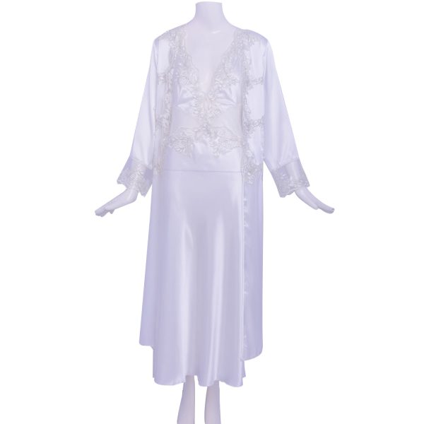 Batista Satin Nightdress 6 pieces Set For Discount