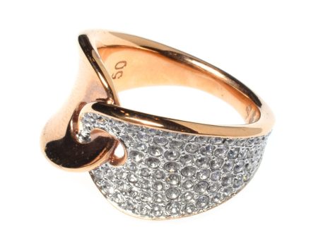 Swarovski Guardian Ring Rose Gold Tone Size 50 Cheap