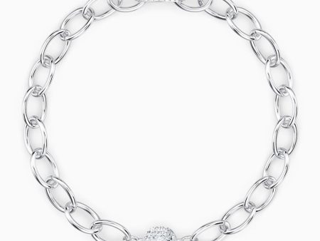 Swarovski The Elements Chain Bracelet White One Size Online Hot Sale