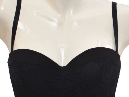 Yamamay Padded Bandeau Bra Black 32D For Sale