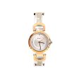 Dkny Gold Plated Analog Watch With Metal Bracelet Hot on Sale