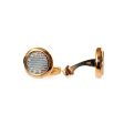 Cerruti Cufflink Rose Gold Plated For Discount