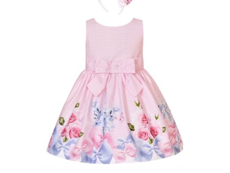 Balloon Chic Pink Printed Dress Set Online now