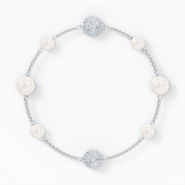 Swarovski Remix Collection Pearl Strand White White Medium Discount