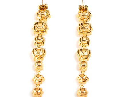 Les Nereides 7 Cirtine Stones Earrings Supply