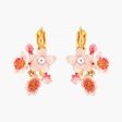 Les Nereides Pink Japanese Cherry Blossom Sleeper Earrings Online