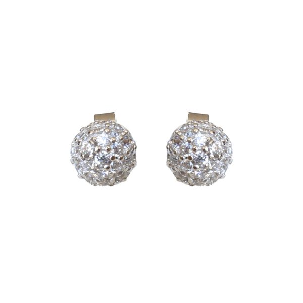 Esprit Earrings Silver Color With Studs & Stone Online