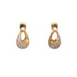 Esprit Earrings Ip GoldÂ  With Stone Hot on Sale