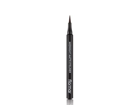 Flormar Midnight Matte Eyeliner 002 Brown 1ml For Cheap