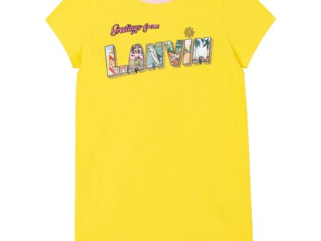 Lanvin Yellow Dress Fashion