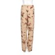 Twinset Trouser Nude Floral Sale