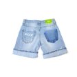 MSGM Denim Blue Short on Sale