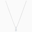 Swarovski Attract Trilogy Round Pendant White, Rhodium Plated Hot on Sale