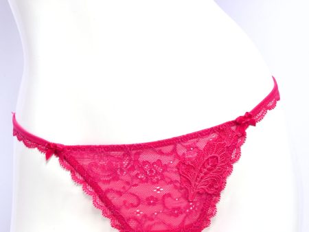 Lise Charmel Thong Red Small For Sale