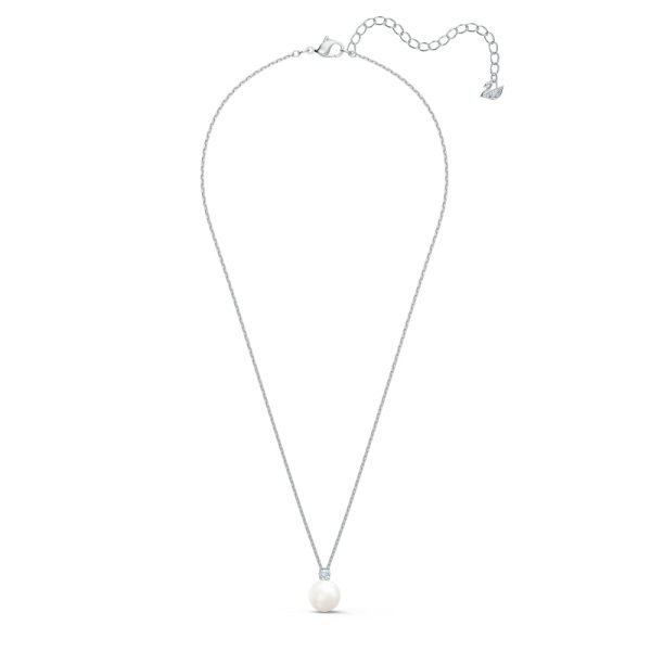 Swarovski Treasure Pearl Set White, Rhodium Plated Online